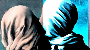 hanno passato un quadro di magritte ai raggi x