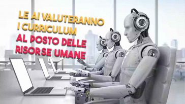i curriculum saranno valutati dalle AI
