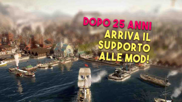 la serie anno riceve il supporto alle mod dopo 25 anni