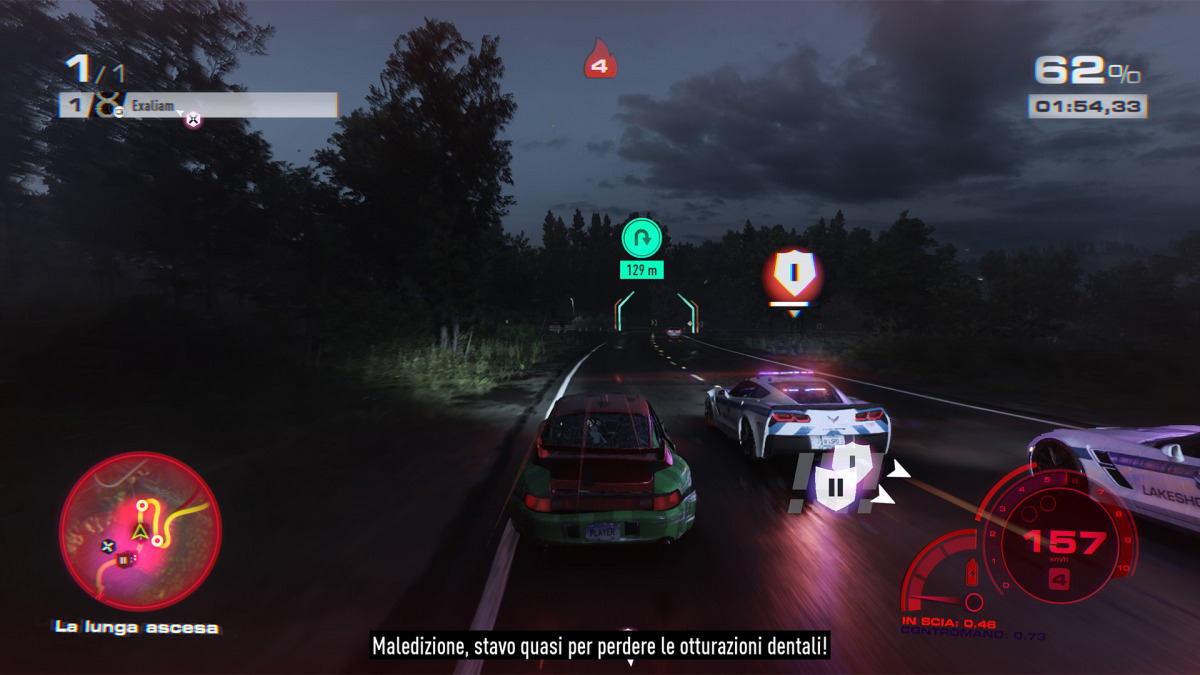 Need For Speed Unbound online guanto di sfida
