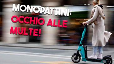 occhio alle multe con i monopattini