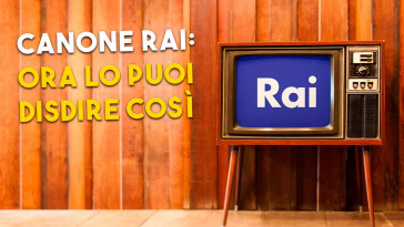 ora puoi disdire il canone rai così