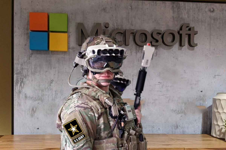Microsoft collabora con i militari americani e fornisce i visori di realtà aumentata