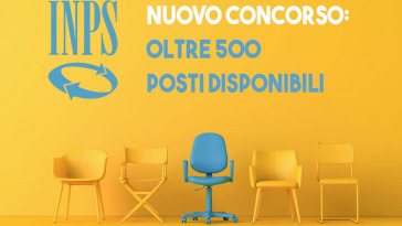 Nuovo concorso inps oltre 500 posti disponibili