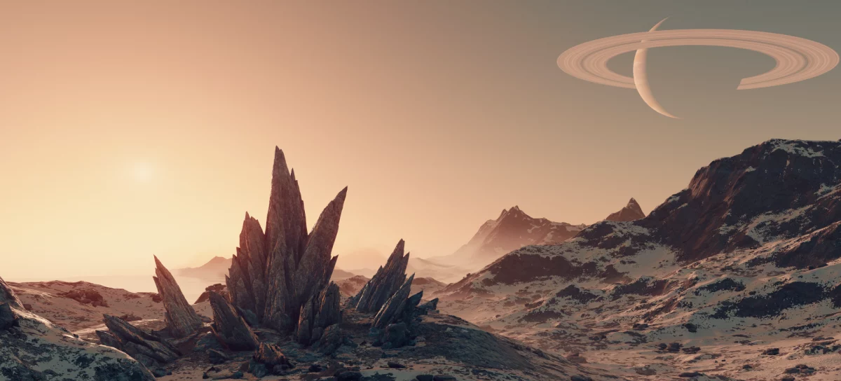 Un magnifico paesaggio alieno in Starfield