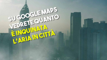 Tool di google maps per l'aria inquinata