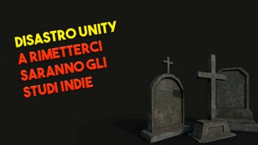 Unity piazza pietra tombale per molti studi indie