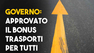 approvato il bonus trasporti per tutti dal governo italiano