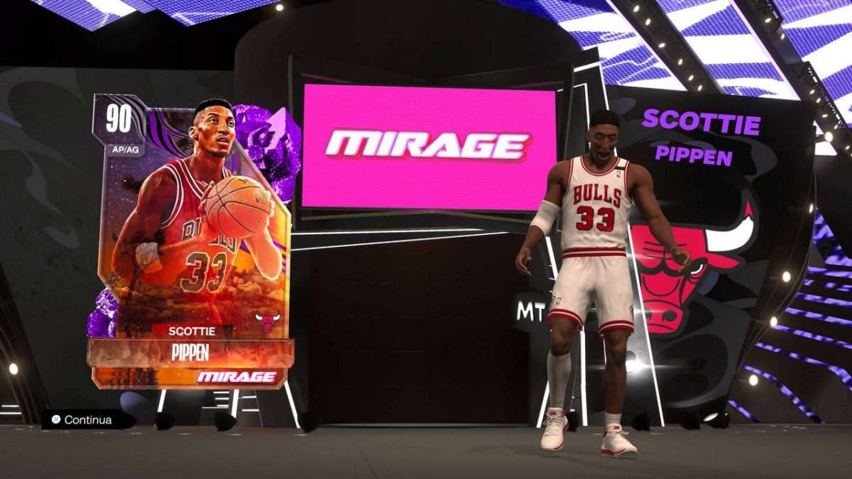 Carta di Scottie Pippen, NBA 2K24