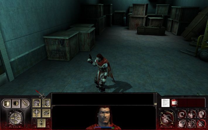 Schermata di gioco di Vampire the Masquerade: Redemption