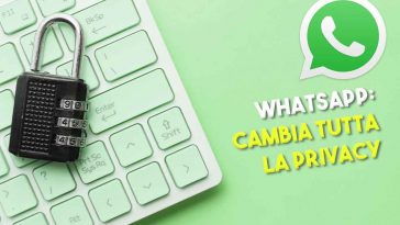 CAMBIA la privacy di whatsapp