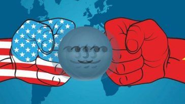 La luna contesa tra USA e Cina