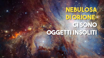 La nebulosa di orione ha oggetti insoliti al suo interno
