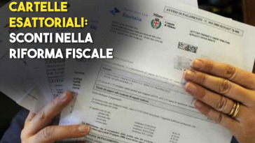 Sconti sulle cartelle esattoriali