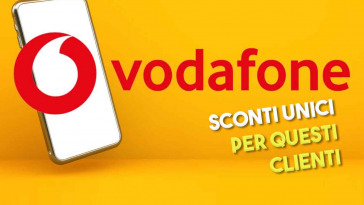 Sconti unici per questi utenti scelti da vodafone