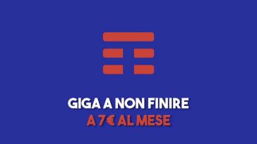 TIM giga a non finire a 7 euro