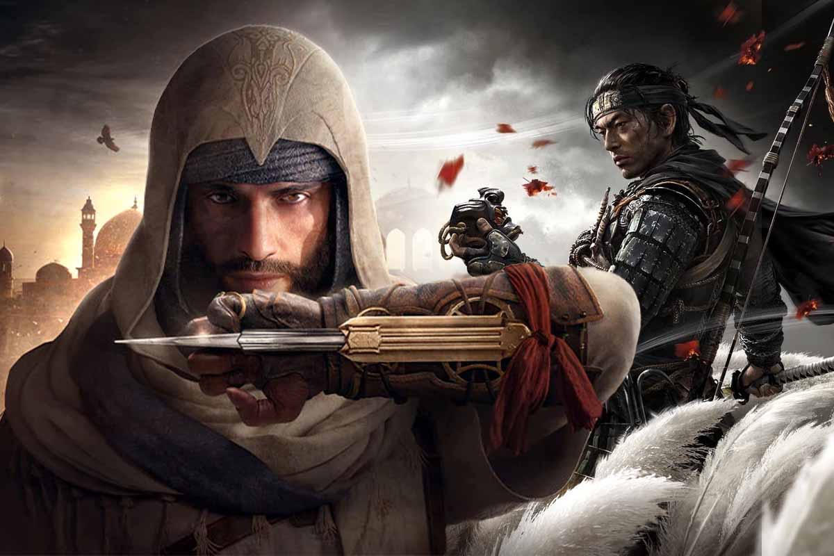Le somiglianze tra assassin's creed mirage e ghost of tsushima
