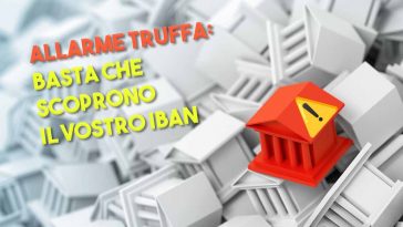 allarme truffa dell iban