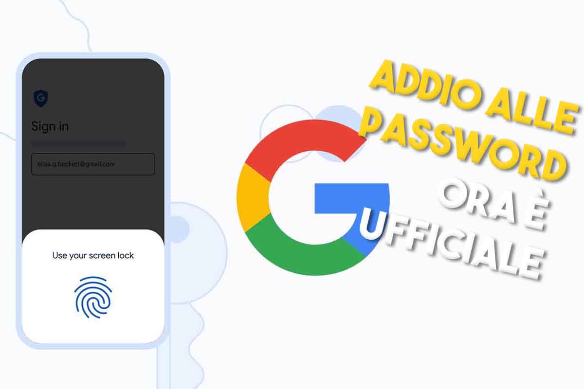 Password? No grazie, Google toglie l'opzione iniziale e propone un
