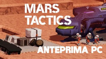 Una serie di soldati scende da un'aereo su marte