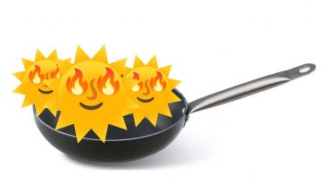 padella forgiata con la forza di tre soli