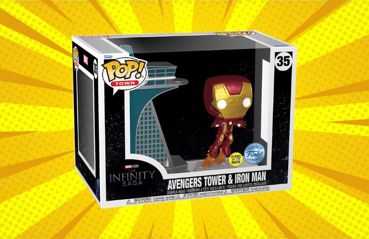 Iron Man Avengers Tower Pop!