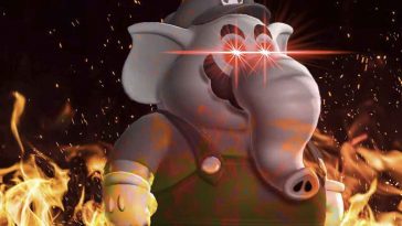 super mario bros wonder versione elefante arrabbiato
