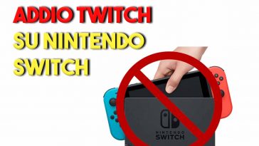 ADDIO twitch su switch