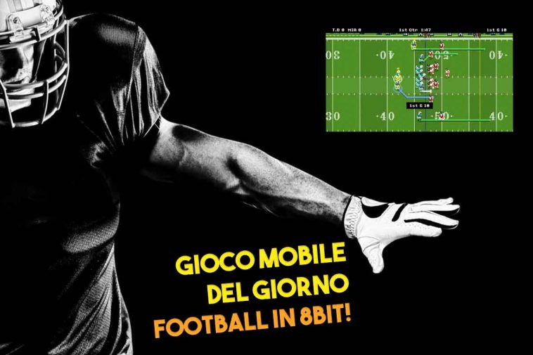 Gioco android football in 8 bit