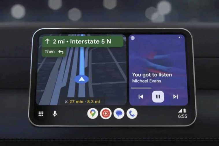 Il nuovo android auto è una figata