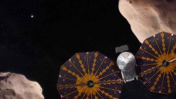 La sonda lucy nello spazio