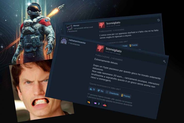 Starfield e recensioni negative