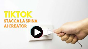 Tiktok stacca la spina ai creator
