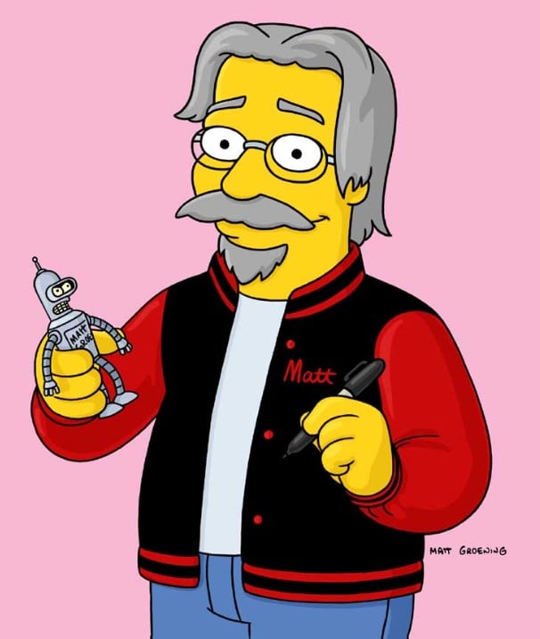Matt Groening, creatore di The Simpsons e Futurama