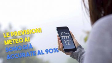 le nuove previsioni meteo fatte con ai sono accurate al 90 per cento
