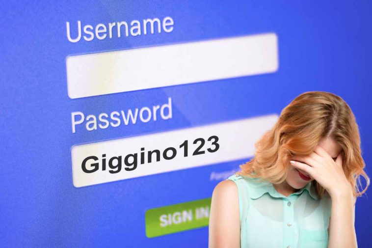 password ridicole tutte in italia