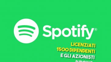 AZIONISTI RIDONO AI LICENZIAMENTI DI SPOTIFY