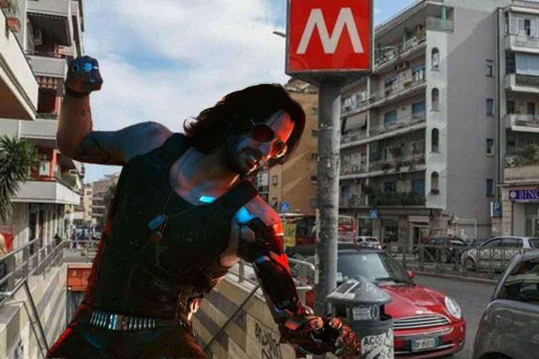 Arriva la metro su cyberpunk