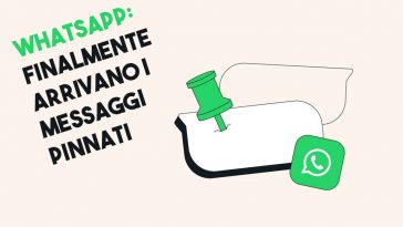 Arrivano i messaggi fissati su whatsapp