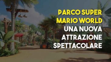 Nuova attrazione spettacolare al super mario world