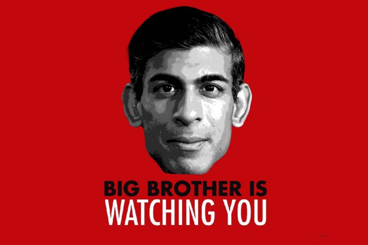 Rishi Sunak come in 1984 di Orwell