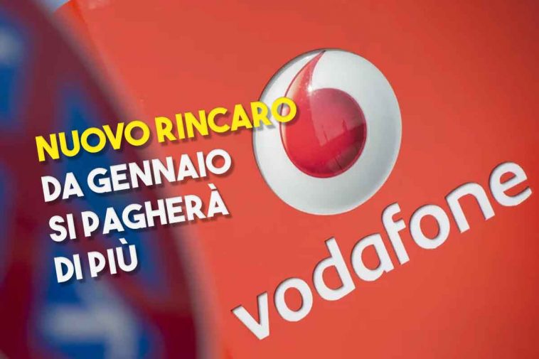 Vodafone rincaro dal 2024