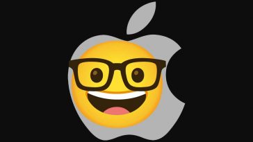 faccia da nerd apple