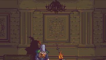 falò di dark souls 8bit