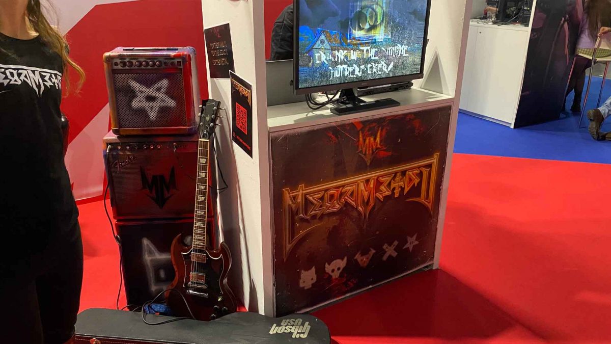 Stand di Megametal alla Milan Games Week
