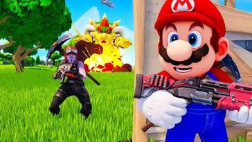 super mario fortnite
