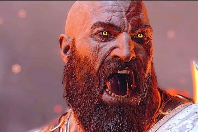 Kratos che urla