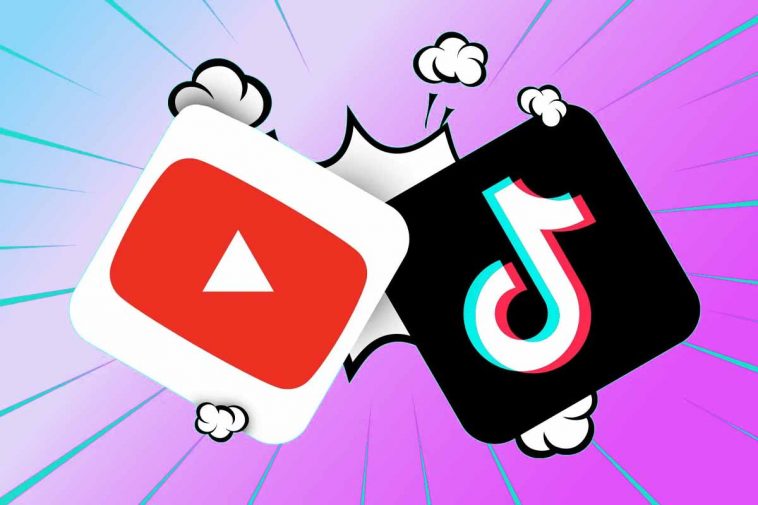 Tiktok e youtube si copiano a vicenda