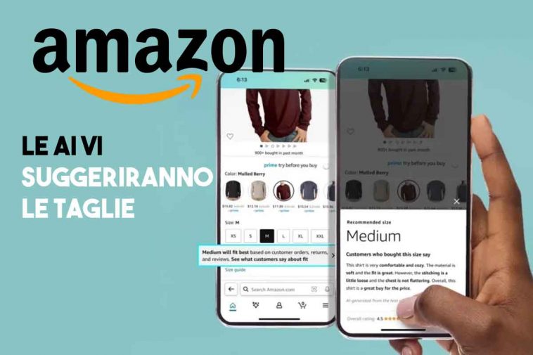 ai taglie amazon