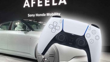 auto della sony con honda e dualsense